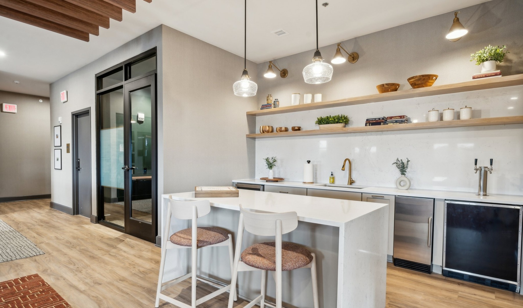 Sky lounge kitchen