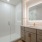Walk-in show andled vanity mirror 